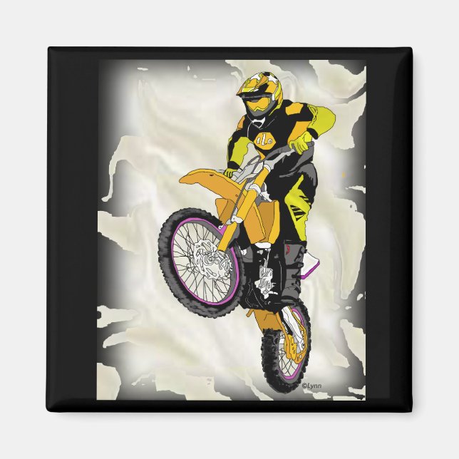 Motocross 409 magnet (Framsidan)