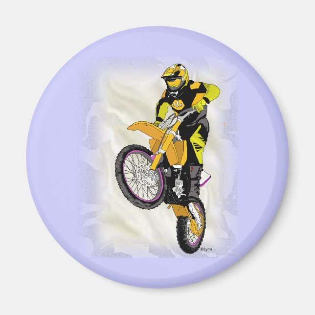 Motocross 410 magnet (Framsidan)