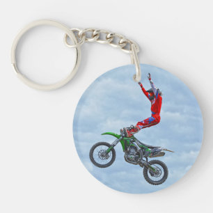 Motocross Aerial Stunt Visning Champion