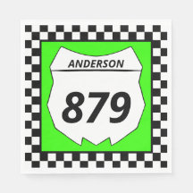 Motocross Anpassningsbar Dirt Bike Number Plate på