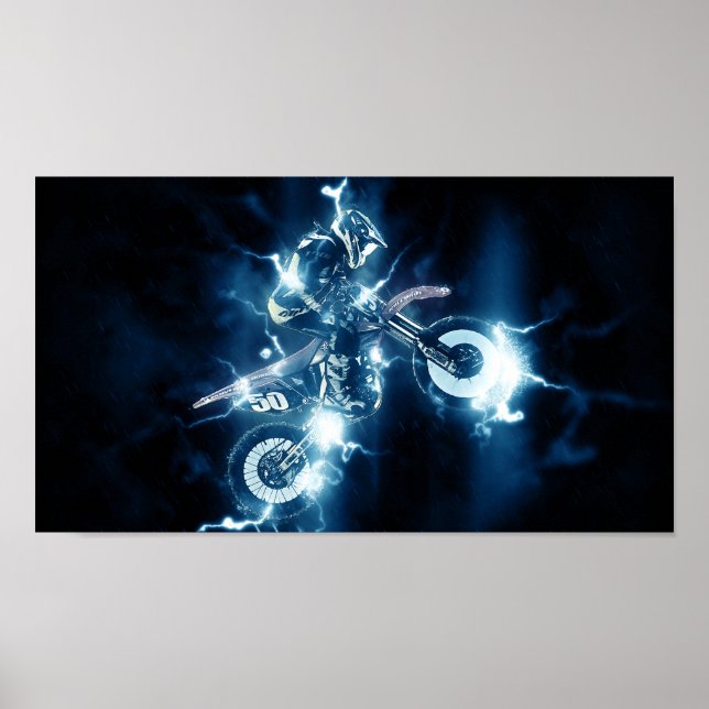 Motocross Art, Poster Motocross (Framsidan)