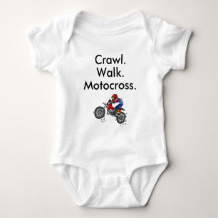 Motocross Baby Body T Shirt