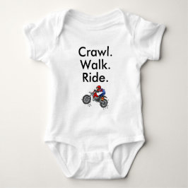 Motocross Baby Onesie T Shirt
