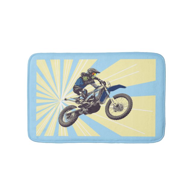 Motocross Badrumsmatta (Framsidan)