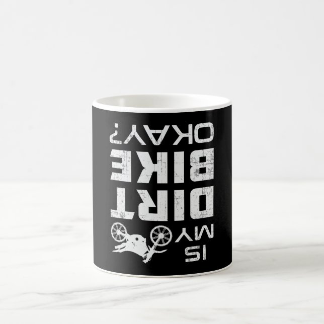 Motocross Biker Dirt Bike Motorcycle Funny Gift Kaffemugg (Center)