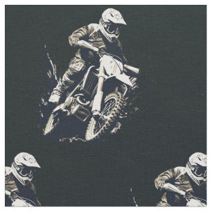 Motocross Competitive Sport Tävla Bike Tyg