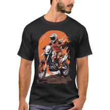 Motocross-design, smutschcykel T-shirt
