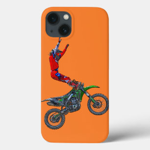 Motocross Dirt-Bike Aerial Stunt Visning