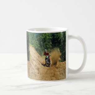 Motocross Dirt-Bike Champion Tävling Kaffemugg