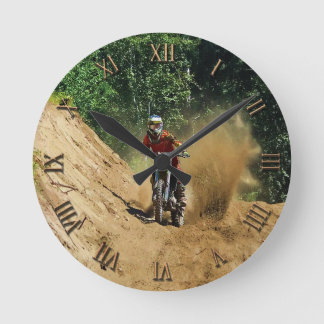 Motocross Dirt-Bike Champion Tävling Rund Klocka