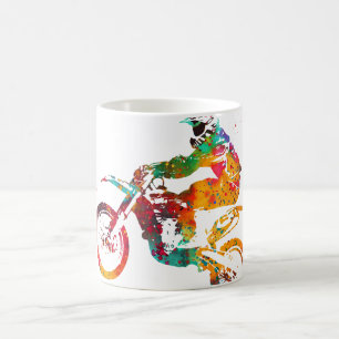 Motocross Dirt Bike Kaffemugg