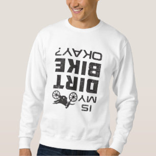 Motocross Dirt Bike Motorcycle Funny Gift Idea Lång Ärmad Tröja