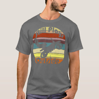 Motocross Dirt Bike Motorcykel Retro T Shirt
