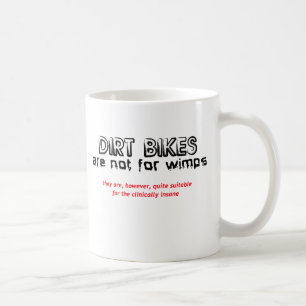 Motocross Dirt Bike Mugg - Kliniskt galen