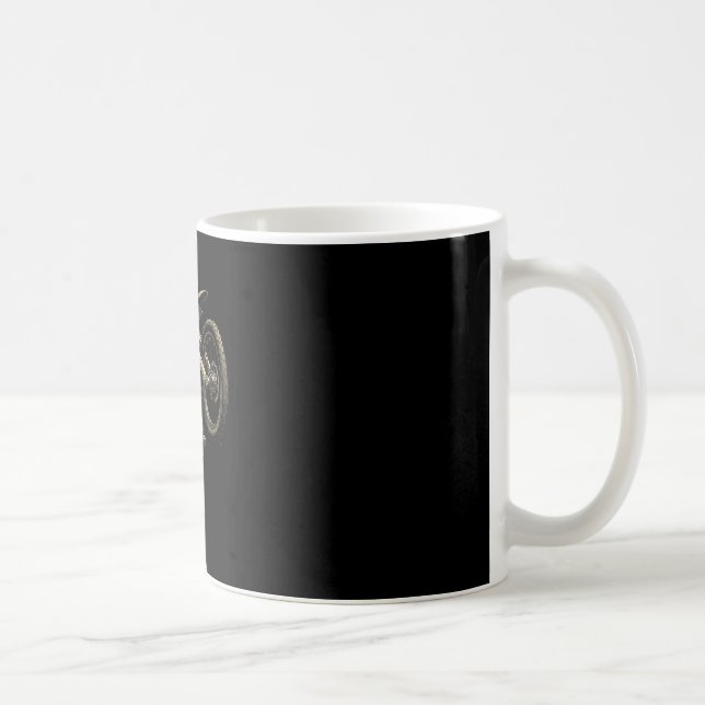 Motocross dirt bike racing kamouflage terrängförar kaffemugg (Höger)