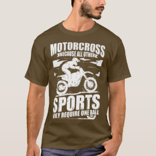 Motocross Dirt-Biker eftersom andra idrotter krävs T Shirt