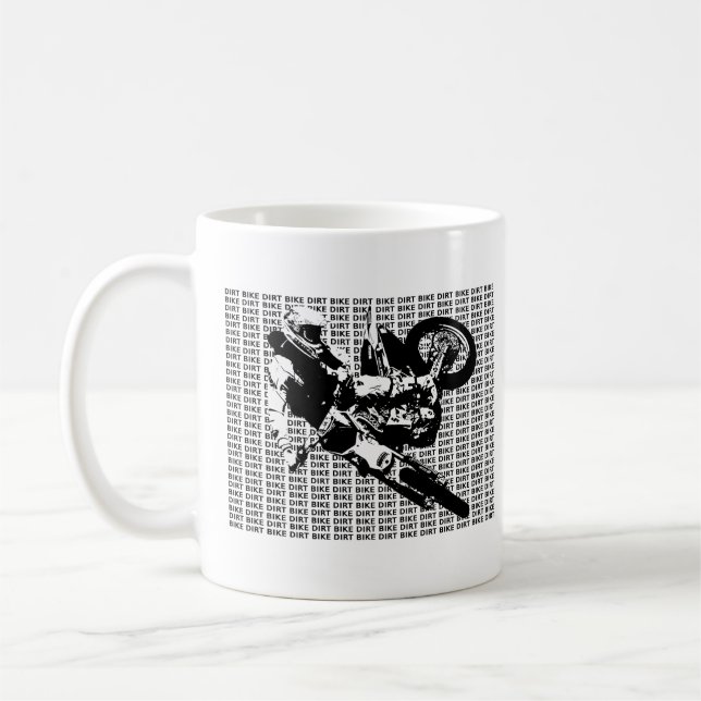 Motocross Dirtbike Mugg (Vänster)
