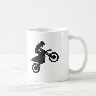 Motocross-drivrutin - Välj bakgrund färg Kaffemugg