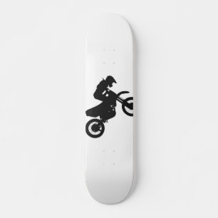 Motocross-drivrutin - Välj bakgrund färg Mini Skateboard Bräda 18,5 Cm