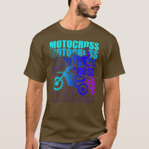 Motocross Enduro Motorcykel Freestyle Extrem Sport T Shirt