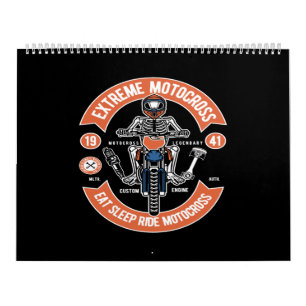 Motocross (extrema motocross-over)-viloläge för  kalender