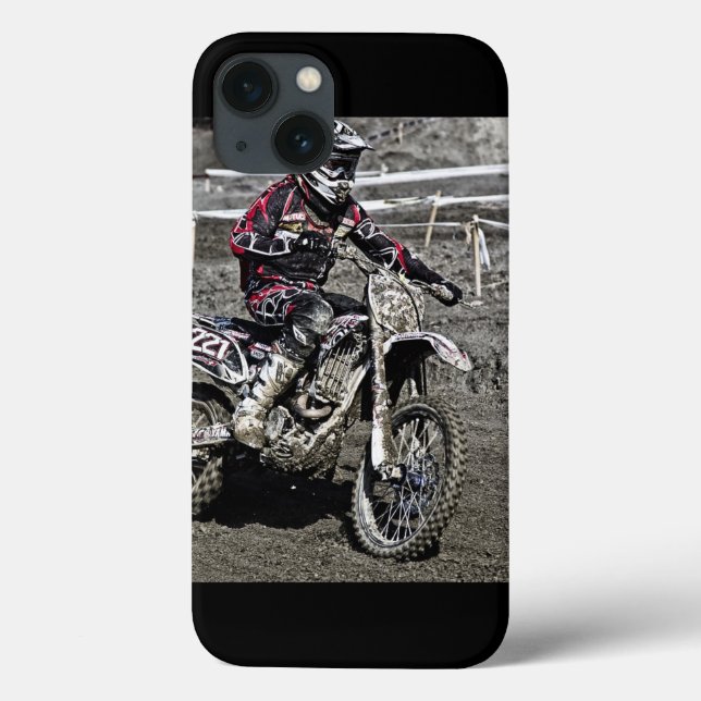 Motocross fodral för Ipad (Baksida)