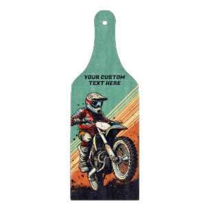 Motocross för anpassat namn