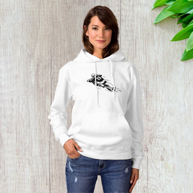 Motocross Förare Nummer 8 Retro Dirt Bike T Shirt (Skapare uppladdad)