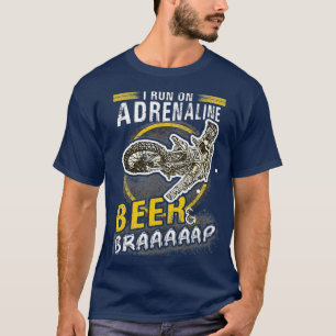 Motocross i Springa på Adrenalinöl och broms T Shirt