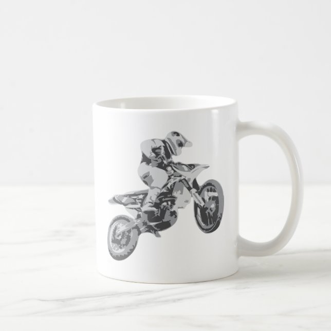 Motocross Kaffemugg (Höger)