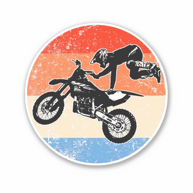 Motocross Klistermärken (Framsida)