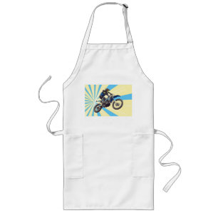 Motocross Långt Förkläde