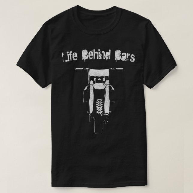 Motocross Life Behind Dirt Bike Pub Gift T Shirt (Design framsida)
