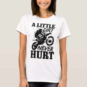Motocross Little Dirt Ontr aldrig Dirt Bike MX Rac T Shirt