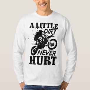Motocross Little Dirt Ontr aldrig Dirt Bike MX Rac T Shirt