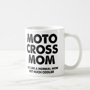 Motocross Mamma Rolig Dirt Bike Mugg eller Resemug