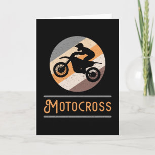 Motocross Motorcycle Bike Dirt Biker Funny Gift Kort