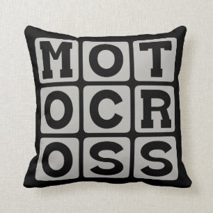 Motocross, Motorcycle Sport Kudde