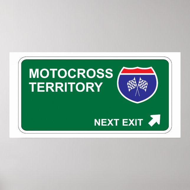 Motocross Next Exit Poster (Framsidan)