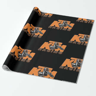 Motocross-orange Presentpapper