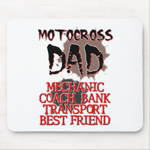 Motocross Pappa Dirt Bike Musmattor