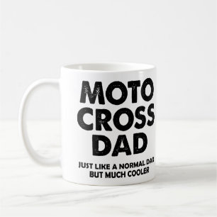 Motocross Pappa Rolig Dirt Mike Mugg eller Resemug