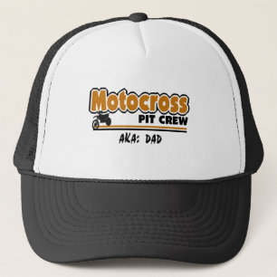 Motocross Pit Crew Truckerkeps