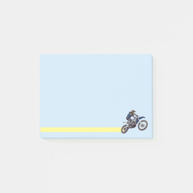 Motocross Post-it Block (Framsida)