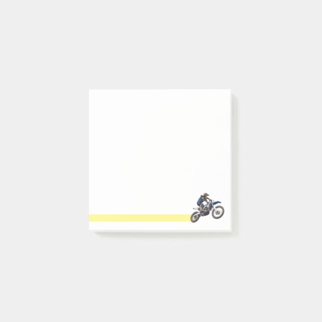 Motocross Post-it Block (Framsida)