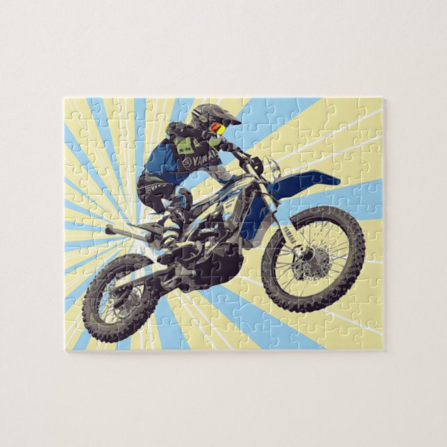 Motocross Pussel (Horisontell)