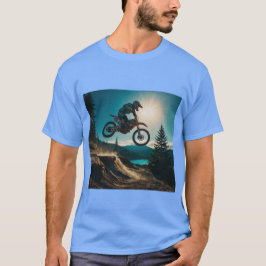 Motocross Racer vid Spirit Sjö T Shirt
