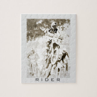 Motocross-riddare Pussel