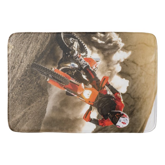 Motocross Rider Badrumsmatta (Framsidan)