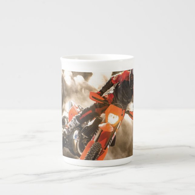 Motocross Rider Benporslin Mugg (Framsidan)